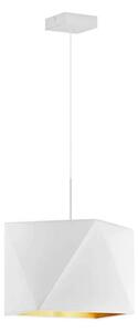Geometryczna lampa wisząca z białym stelażem - EX305-Marsylex - 5 kolorów