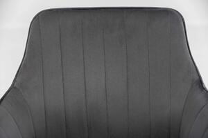EMWOmeble Krzesło obrotowe do jadalni DC-0084-2 szare