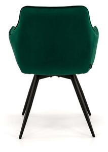 MebleMWM Krzesło obrotowe DC-0084-2 zielone