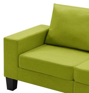 Ponadczasowa 5-osobowa zielona sofa - Lurra 5Q