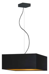 Lampa wisząca glamour z czarnym stelażem - EX360-Sangriv - 5 kolorów
