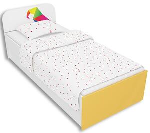 Białe łóżko dziecięce 90x200 Elif 9X - 5 kolorów