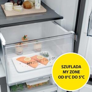 Lodówka HAIER HCR39F19ENPT Side by Side No Frost 190.5cm Czarna