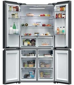 Lodówka HAIER HCR39F19ENPT Side by Side No Frost 190.5cm Czarna