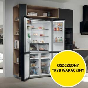 Lodówka HAIER HCR39F19ENPT Side by Side No Frost 190.5cm Czarna