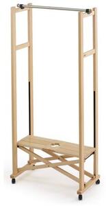 Stojak na ubrania ARREDAMENTI Elios 37 x 78 cm Bukowy