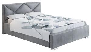 Małżeńskie łóżko ze schowkiem 200x200 Lenomi 3X - 48 kolorów