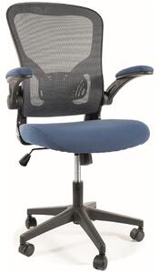 Krzesło biurowe z siedziskiem z tkaniny Q-333
