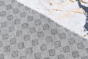 Beżowy marmurowy dywan do salonu glamour - Valano 3X