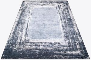 Antracytowy dywan przecierany do sypialni - Befadi 3X