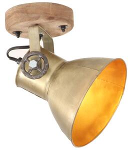 Industrialne lampy ścienne/sufitowe 2 szt. mosiądz 20x25 cm E27
