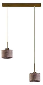 Lampa wisząca do kuchni na złotym stelażu - EX427-Montanex - 18 kolorów