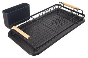 Radka Ociekacz z tacką 43 x 28,5 x 13 cm, metal/plastik ORION 155211
