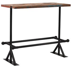 Kolorowy, drewniany stolik barowy – Sidden 3X