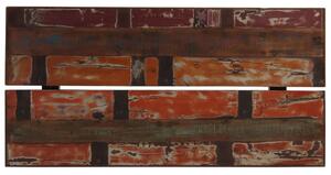 Kolorowy, drewniany stolik barowy – Sidden 4X