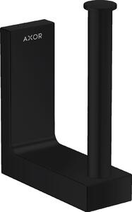 Axor Universal Rectangular uchwyt na papier toaletowy zapasowy czarny mat 42654670