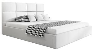 Pojedyncze łóżko ze stelażem 120x200 Nikos 2X - 48 kolorów