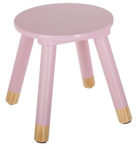 Różowy stołek dziecięcy STOOL PINK