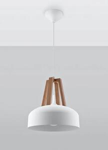 Biała skandynawska lampa wisząca - EX516-Casko