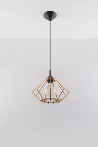 Drewniana lampa wisząca w stylu boho - EX519-Pompella