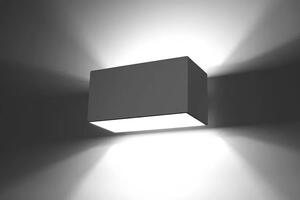 Szary minimalistyczny kinkiet LED - EX529-Quas