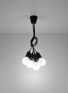 Czarna industrialna lampa wisząca - EX543-Diegi