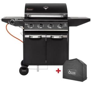 Grill ogrodowy gazowy ACTIVA San Francisco 19684GD 16kW 64 x 40 cm
