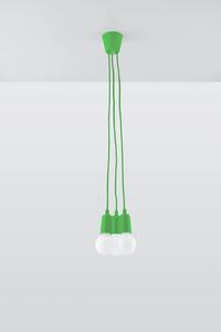 Zielona industrialna lampa wisząca - EX542-Diegi