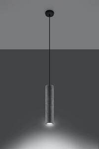 Betonowa lampa wisząca tuba - EX571-Luva