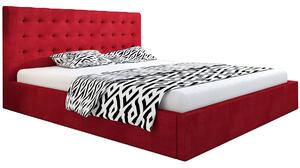 Pojedyncze łóżko ze stelażem do sypialni 120x200 Pikaro 2X - 48 kolorów