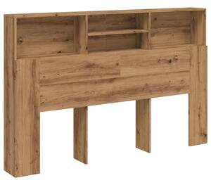 Szafka z wezgłowiem artisan oak 180x19x103,5 cm drewno konstrukcyjne