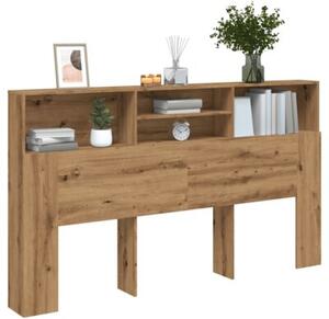 Szafka z wezgłowiem artisan oak 180x19x103,5 cm drewno konstrukcyjne
