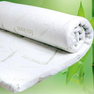 Materac ochronny z pamięcią kształtu BAMBOO Comfort 90 x 190 x 4 cm