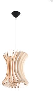 Drewniana lampa wisząca w stylu skandynawskim - EX566-Oriani
