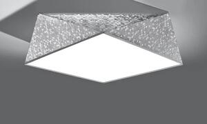 Srebrny geometryczny plafon - EX591-Hexi