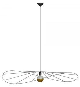 Czarna industrialna lampa wisząca 70 cm - EX599-Eskolo