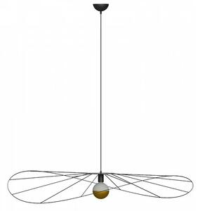 Czarna druciana lampa wisząca loft 110 cm - EX600-Eskolo
