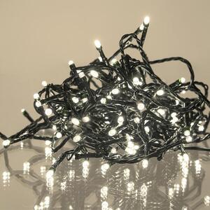 Łańcuch świetlny ciepłe białe światło 120 LED, 9 + 3 m