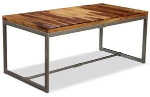 Industrialny stół loft z litego drewna sheesham – Varel