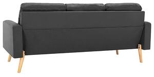 3-osobowa ciemnoszara sofa - Eroa 3Q