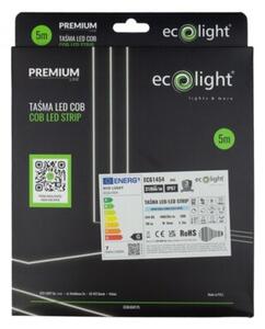 Taśma LED 24V hermetyczna Neon COB 480 6000K 7W 310lm/m IP67 5m Ecolight