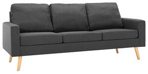 3-osobowa ciemnoszara sofa - Eroa 3Q