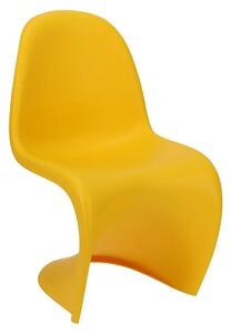 Designerskie krzesło żółte - Dizzel