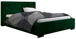 Łóżko tapicerowane z pojemnikiem 120x200 Abello 2X - 48 kolorów