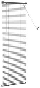 Żaluzja wenecka pvc srebrnoszara 150 x 50 cm - eleganckie rozwiązanie do biura i domu