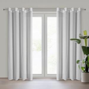 Firana gotowa EUROFIRANY Ariadna 1 140 x 250 cm Biały