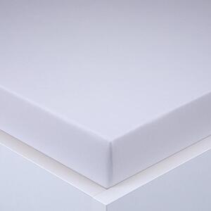 Elastyczne prześcieradło jersey EXCLUSIVE białe 90 x 200 cm