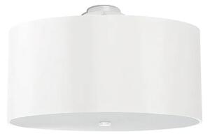Biały okrągły plafon minimalistyczny 50 cm - EX665-Otti