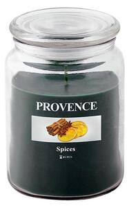 Świeca w szkle z wieczkiem ZIMOWE PRZYPRAWY 510 g