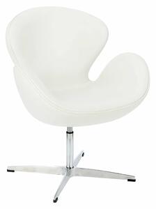 Miękki fotel wypoczynkowy biały - Loco 3X